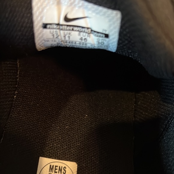 Nike Satire casual sneaker black and grey 536404-020 size 12 - Picture 6 of 6